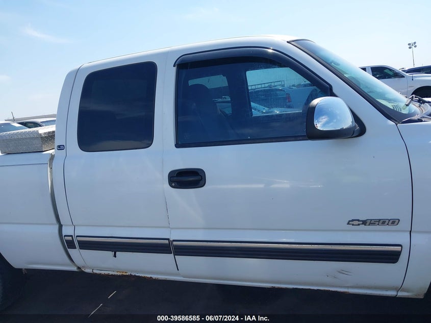 2000 Chevrolet Silverado 1500 Ls VIN: 1GCEK19T9YE411317 Lot: 39586585