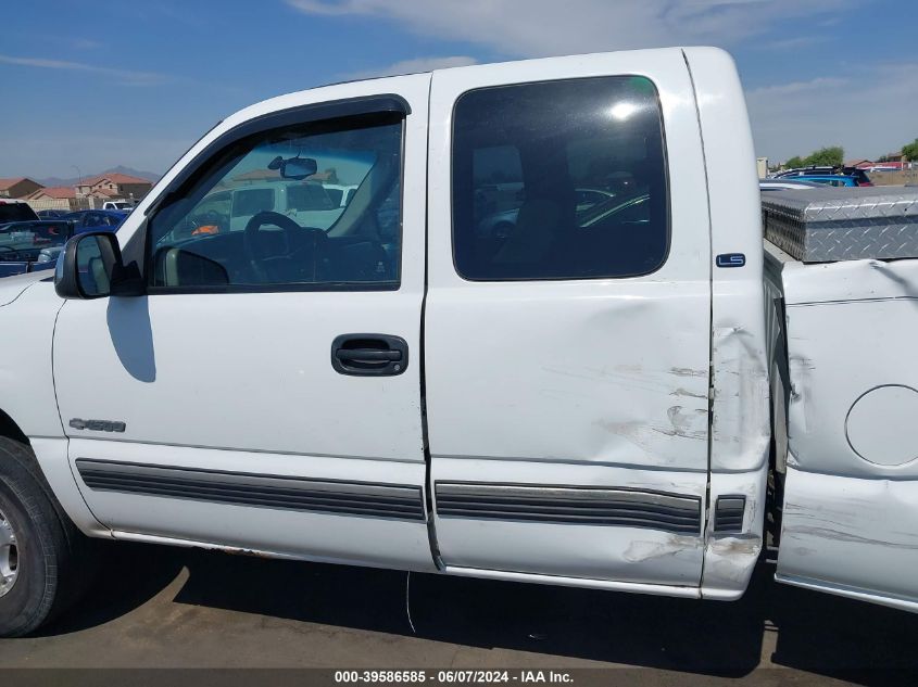 2000 Chevrolet Silverado 1500 Ls VIN: 1GCEK19T9YE411317 Lot: 39586585