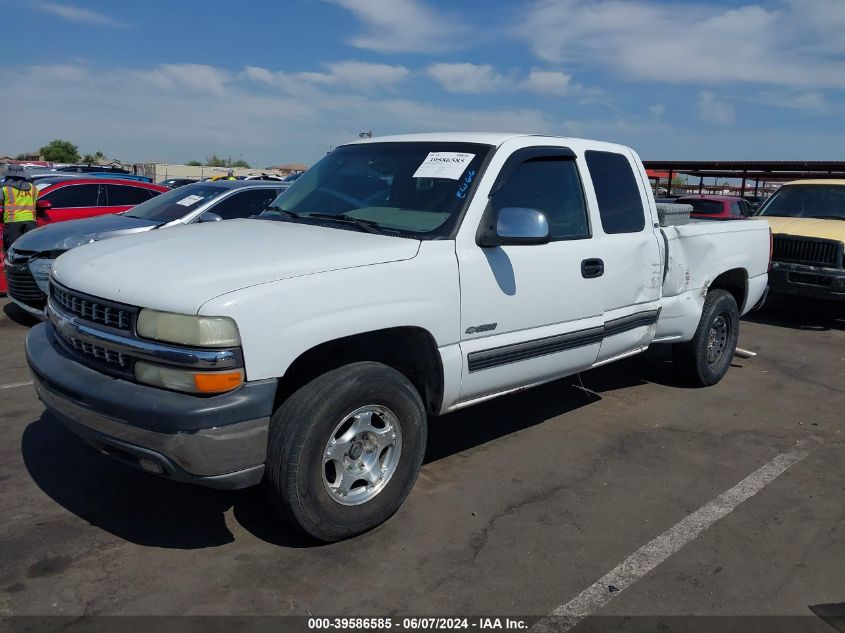 2000 Chevrolet Silverado 1500 Ls VIN: 1GCEK19T9YE411317 Lot: 39586585