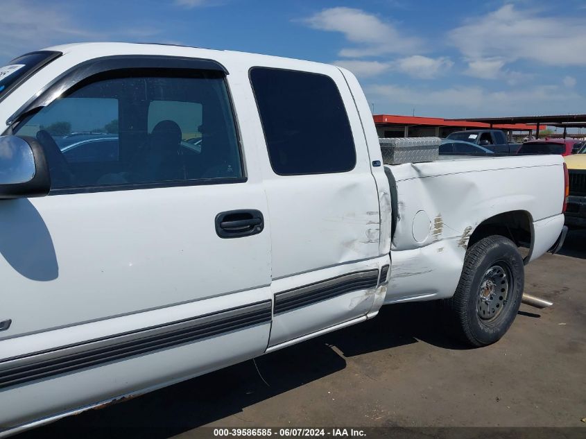 2000 Chevrolet Silverado 1500 Ls VIN: 1GCEK19T9YE411317 Lot: 39586585