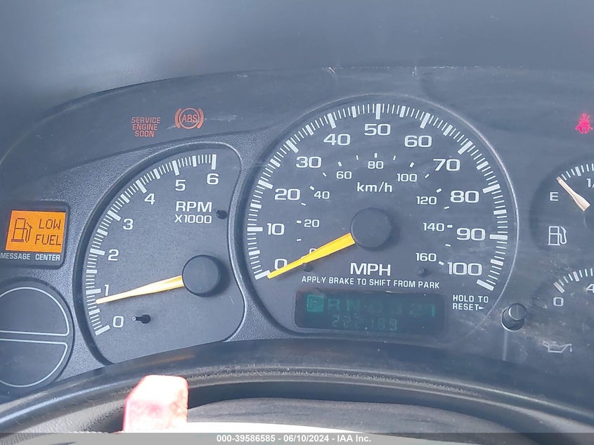 2000 Chevrolet Silverado 1500 Ls VIN: 1GCEK19T9YE411317 Lot: 39586585