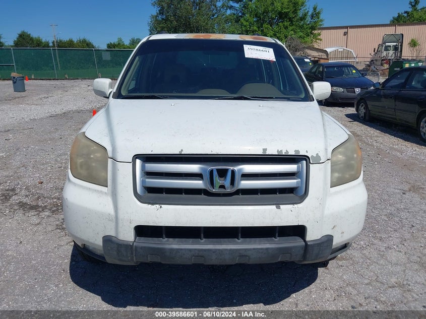 2008 Honda Pilot Ex-L VIN: 5FNYF28728B010718 Lot: 39586601