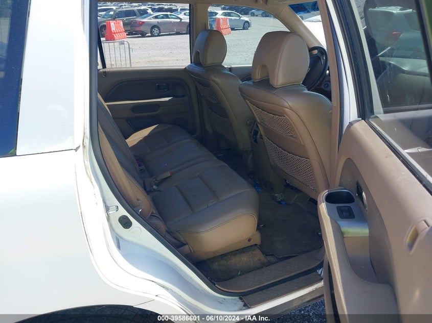 2008 Honda Pilot Ex-L VIN: 5FNYF28728B010718 Lot: 39586601