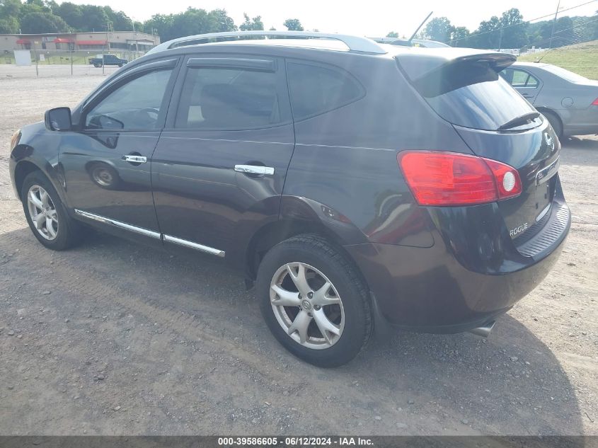 2011 Nissan Rogue Sv VIN: JN8AS5MV9BW258829 Lot: 39586605