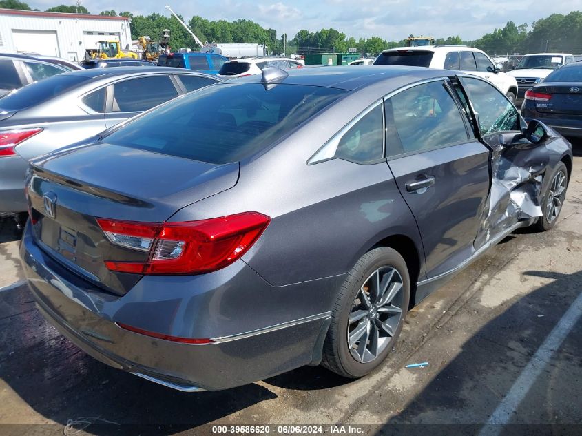 2022 Honda Accord Ex-L VIN: 1HGCV1F55NA018293 Lot: 39586620