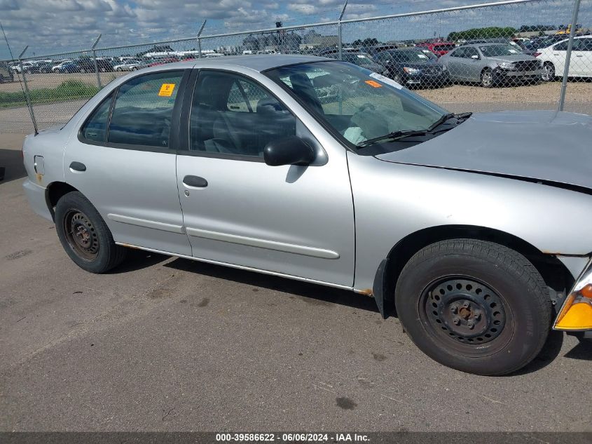 2002 Chevrolet Cavalier VIN: 1G1JC524X27219897 Lot: 39586622