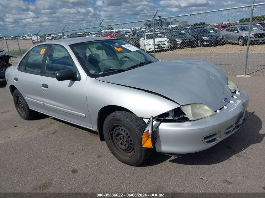 2002 Chevrolet Cavalier VIN: 1G1JC524X27219897 Lot: 39586622