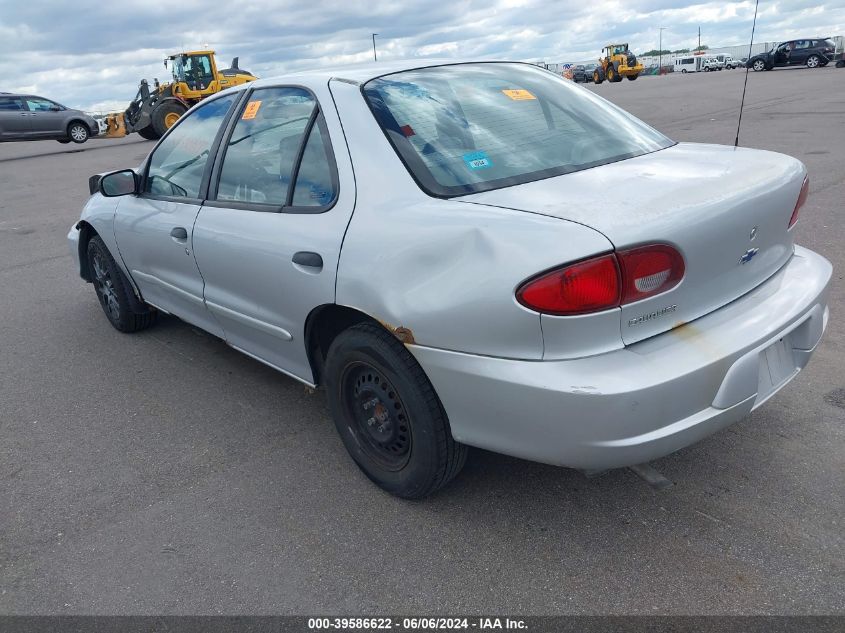 2002 Chevrolet Cavalier VIN: 1G1JC524X27219897 Lot: 39586622