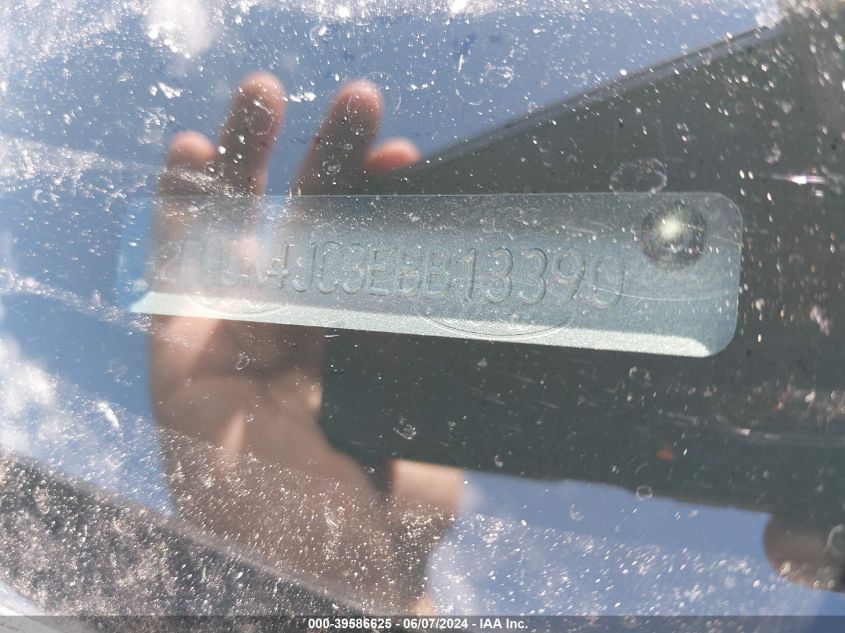 2014 Ford Edge Sel VIN: 2FMDK4JC3EBB13390 Lot: 39586625