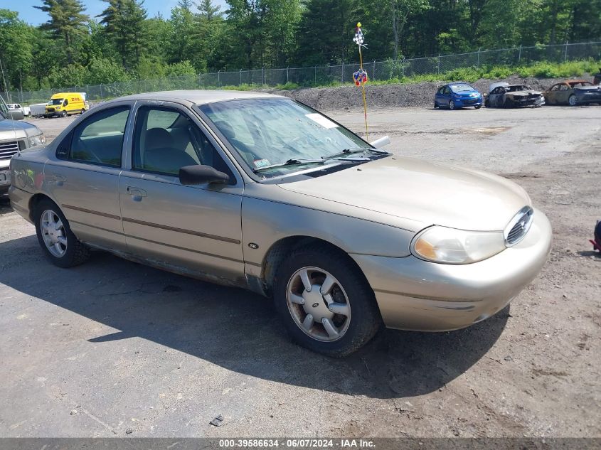 2000 Ford Contour Se Fleet VIN: 1FAFP6630YK147192 Lot: 39586634