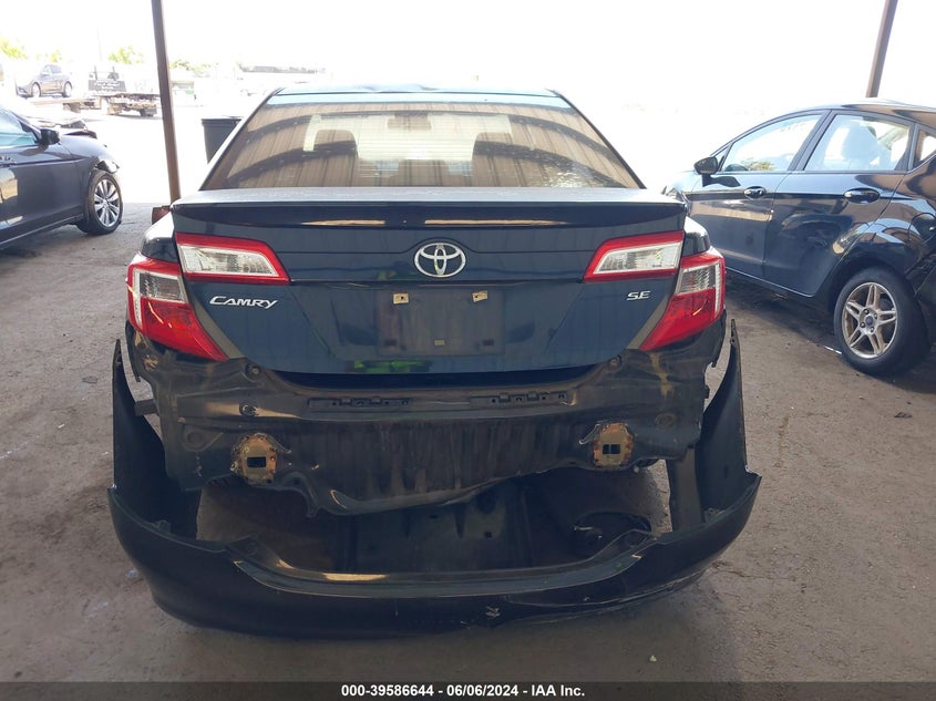 2012 Toyota Camry Se VIN: 4T1BF1FKXCU203475 Lot: 39586644