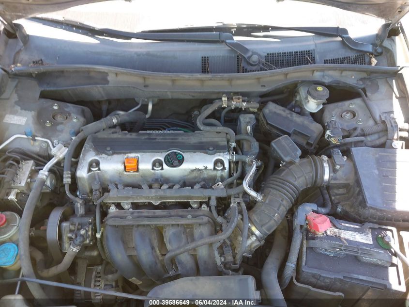 2010 Honda Accord 2.4 Lx-P VIN: 1HGCP2F44AA034440 Lot: 39586649