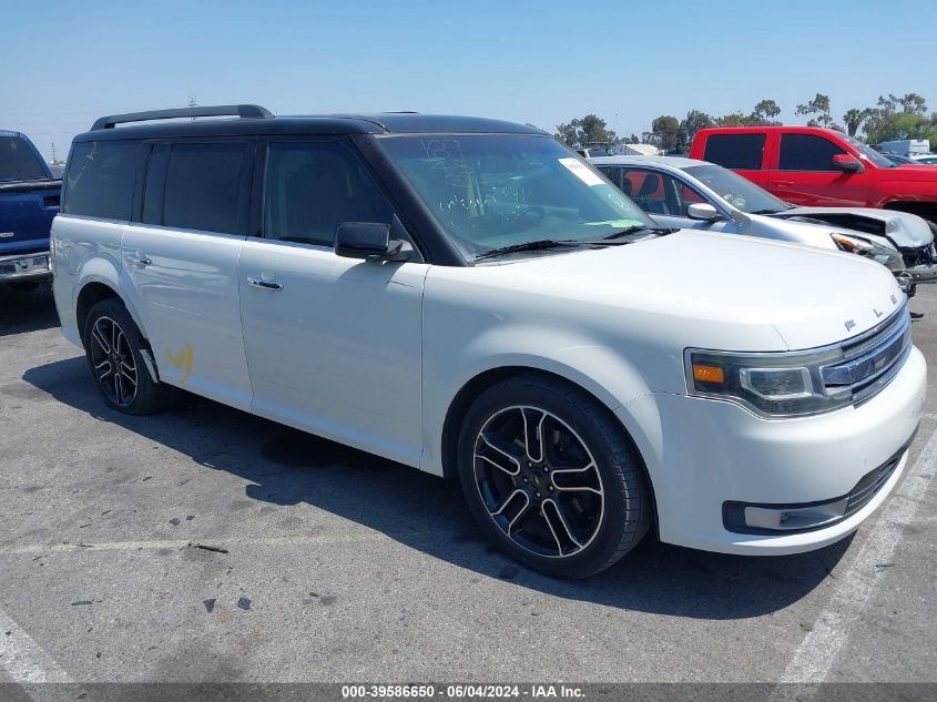 2013 Ford Flex Limited VIN: 2FMGK5D82DBD30602 Lot: 39586650