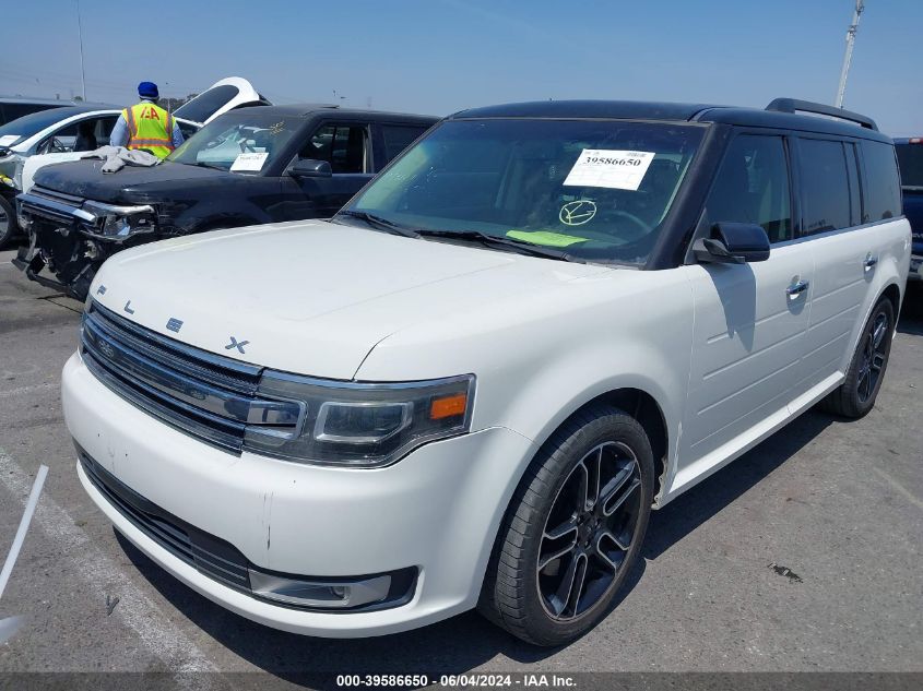 2013 Ford Flex Limited VIN: 2FMGK5D82DBD30602 Lot: 39586650