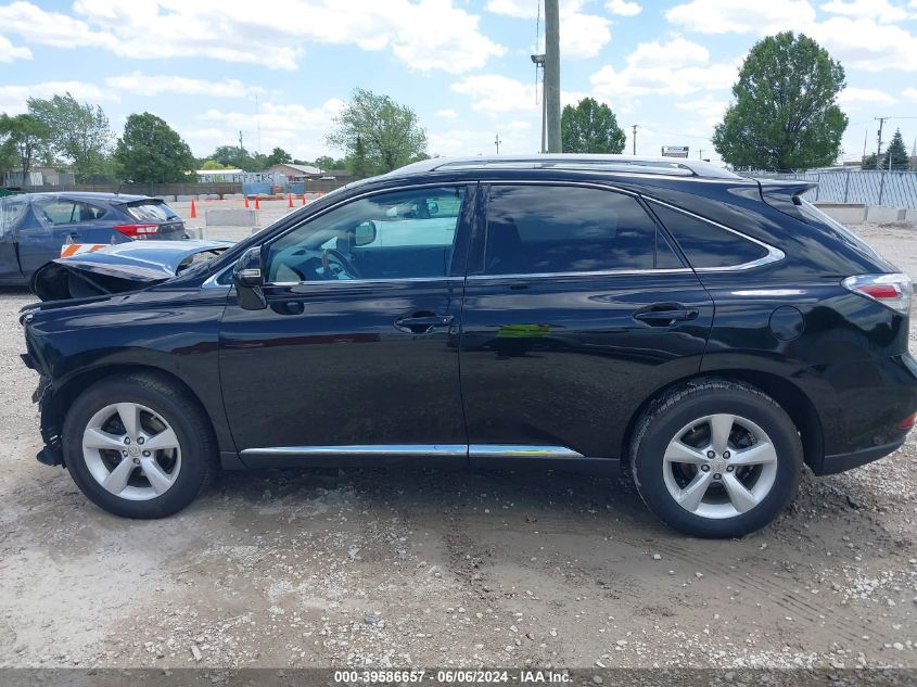 2012 Lexus Rx 350 VIN: 2T2BK1BA0CC123382 Lot: 39586657