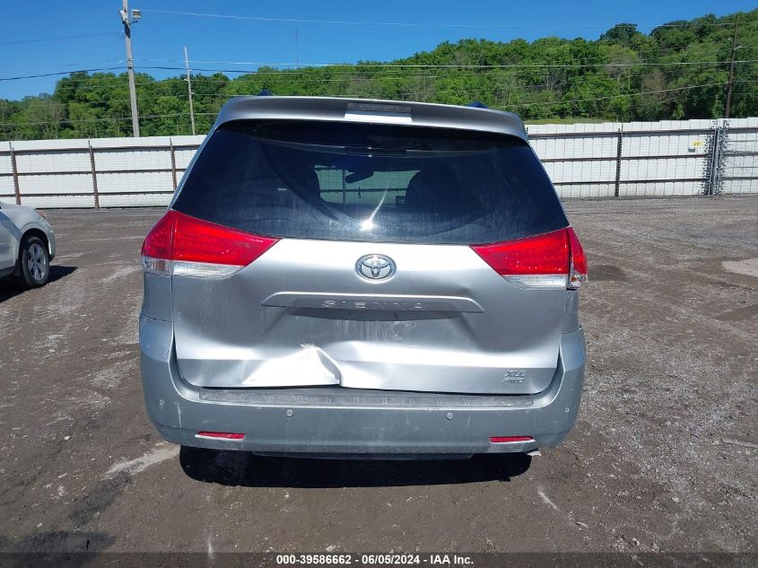 2014 Toyota Sienna Xle 7 Passenger VIN: 5TDDK3DC4ES072728 Lot: 39586662