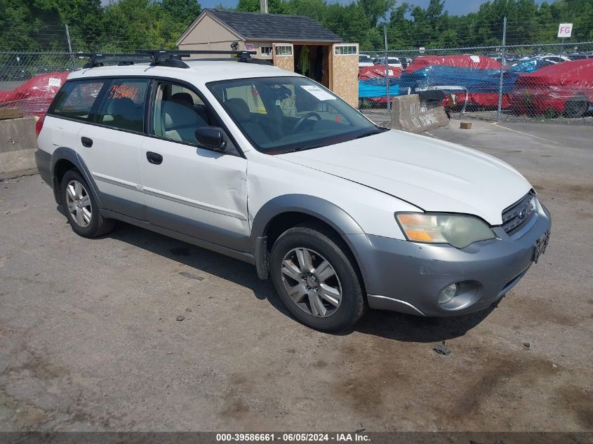 2005 Subaru Outback 2.5I VIN: 4S4BP61C357345209 Lot: 39586661