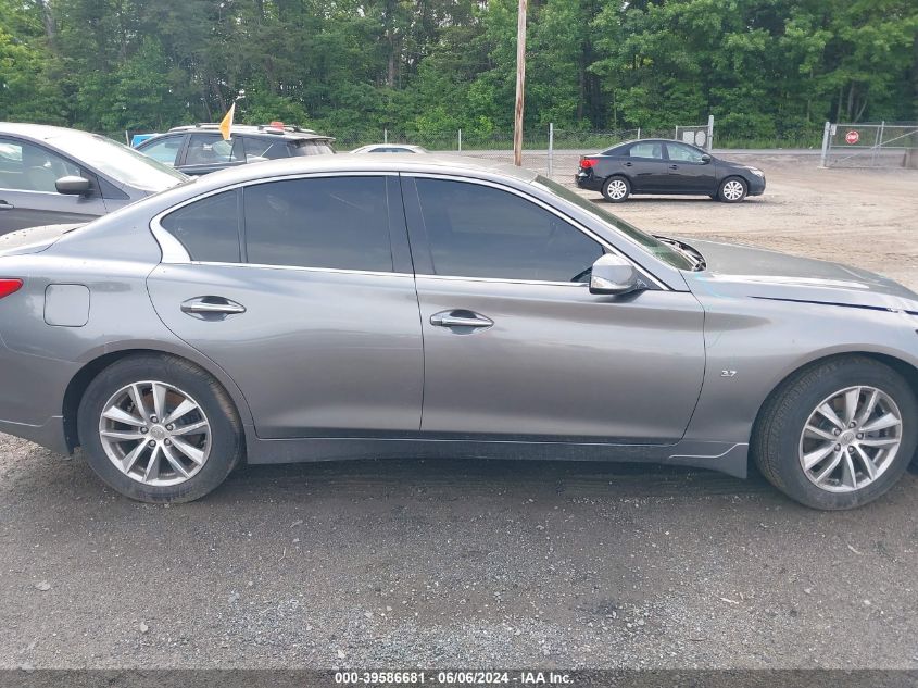 2015 Infiniti Q50 VIN: JN1BV7ARXFM390724 Lot: 39586681