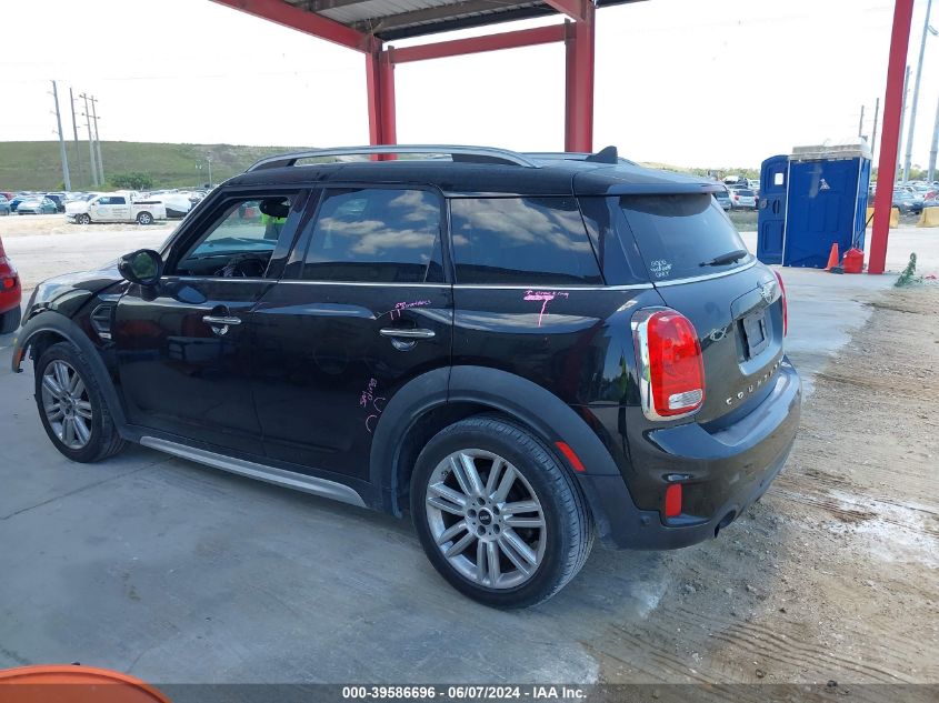 2020 Mini Countryman Cooper VIN: WMZYW3C09L3L23884 Lot: 39586696