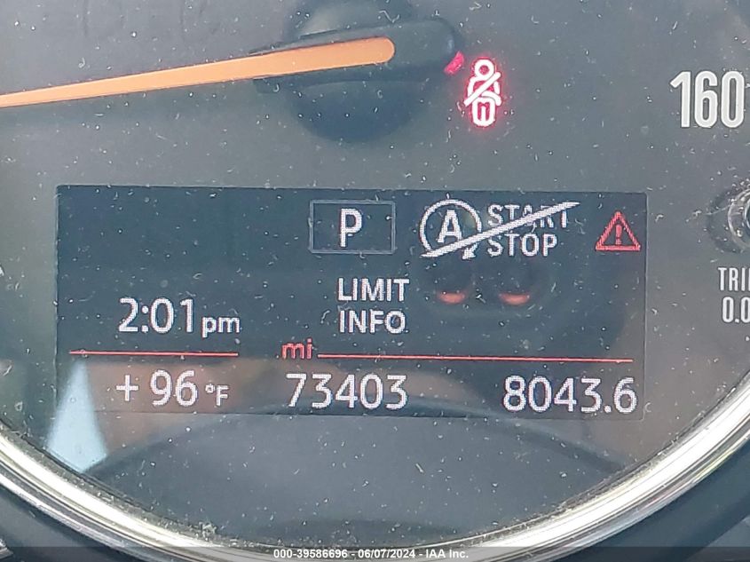 2020 Mini Countryman Cooper VIN: WMZYW3C09L3L23884 Lot: 39586696