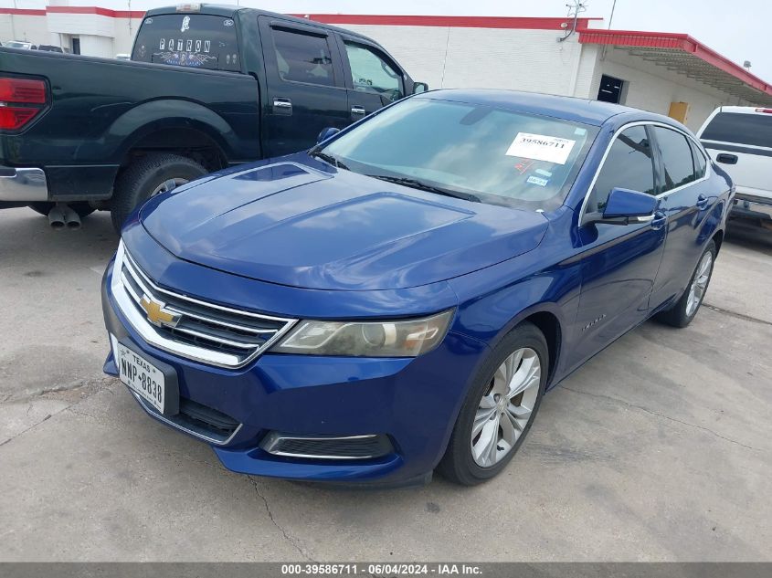 2014 Chevrolet Impala Lt VIN: 1G1125S32EU114884 Lot: 39586711