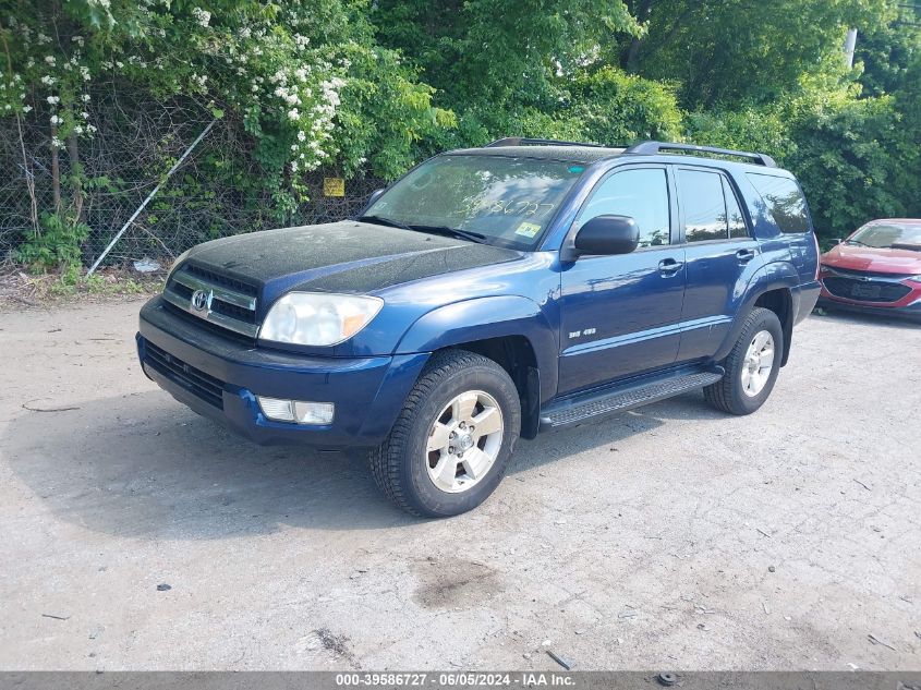 2005 Toyota 4Runner Sr5 V6 VIN: JTEBU14R058046816 Lot: 39586727