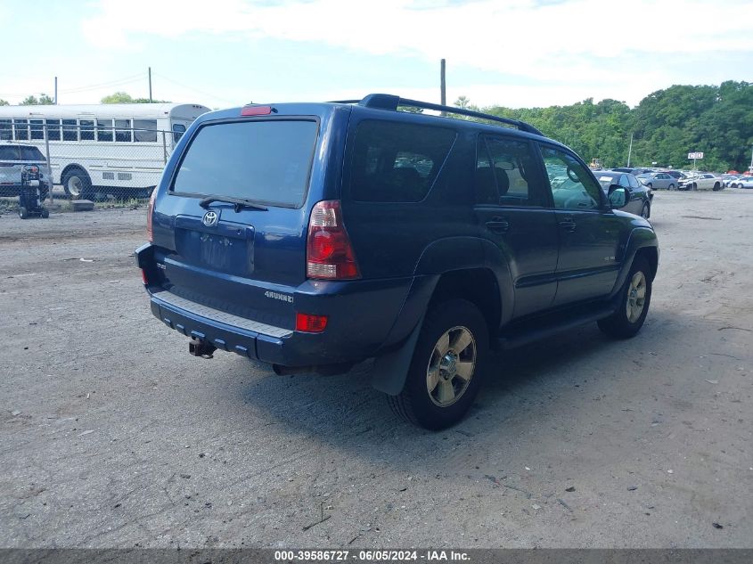 2005 Toyota 4Runner Sr5 V6 VIN: JTEBU14R058046816 Lot: 39586727