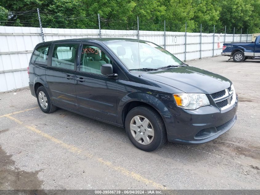 2013 Dodge Grand Caravan American Value Pkg VIN: 2C4RDGBG3DR683774 Lot: 39586739