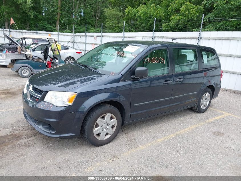 2013 Dodge Grand Caravan American Value Pkg VIN: 2C4RDGBG3DR683774 Lot: 39586739