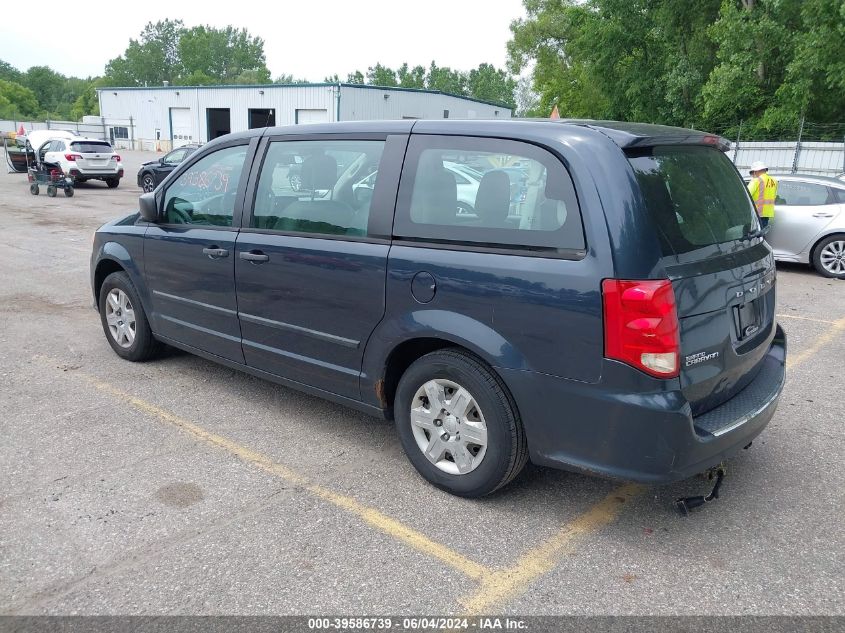 2013 Dodge Grand Caravan American Value Pkg VIN: 2C4RDGBG3DR683774 Lot: 39586739