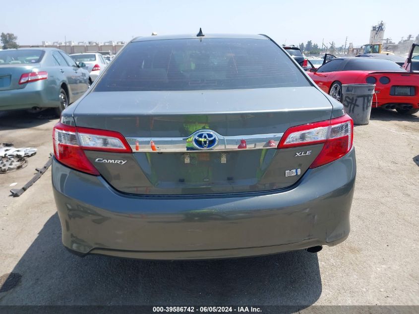 2014 Toyota Camry Hybrid Xle VIN: 4T1BD1FK7EU105559 Lot: 39586742