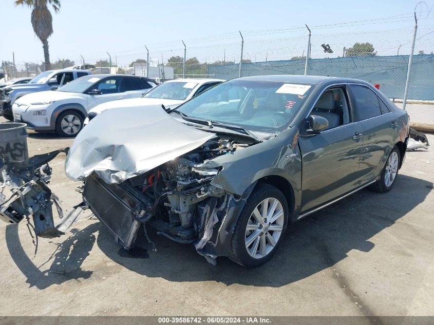 2014 Toyota Camry Hybrid Xle VIN: 4T1BD1FK7EU105559 Lot: 39586742