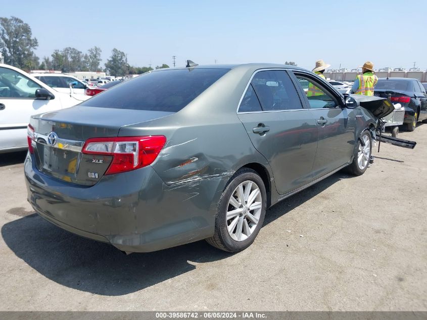 2014 Toyota Camry Hybrid Xle VIN: 4T1BD1FK7EU105559 Lot: 39586742