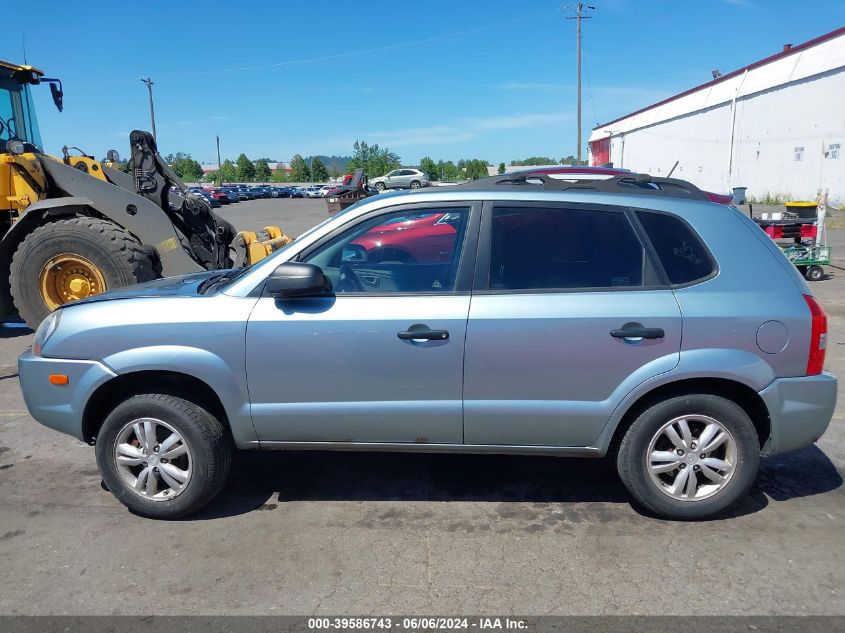 2009 Hyundai Tucson Gls VIN: KM8JM12B69U979487 Lot: 39586743