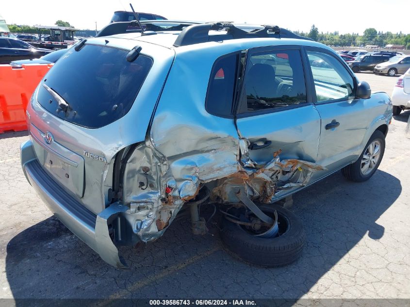 2009 Hyundai Tucson Gls VIN: KM8JM12B69U979487 Lot: 39586743