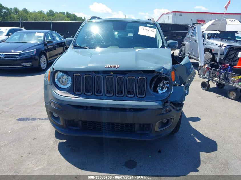 2016 Jeep Renegade 75Th Anniversary VIN: ZACCJBBT5GPD35417 Lot: 39586756