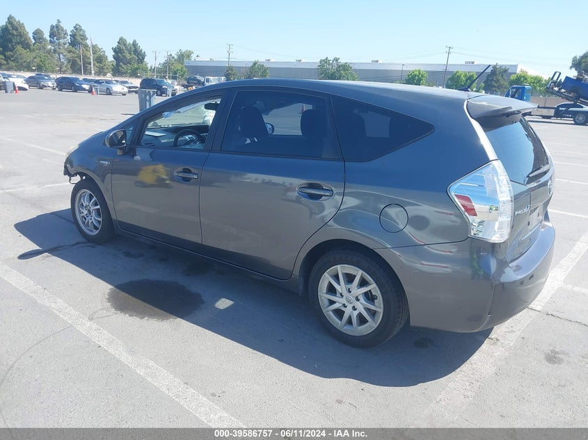 2012 Toyota Prius V Two VIN: JTDZN3EU2C3070429 Lot: 39586757