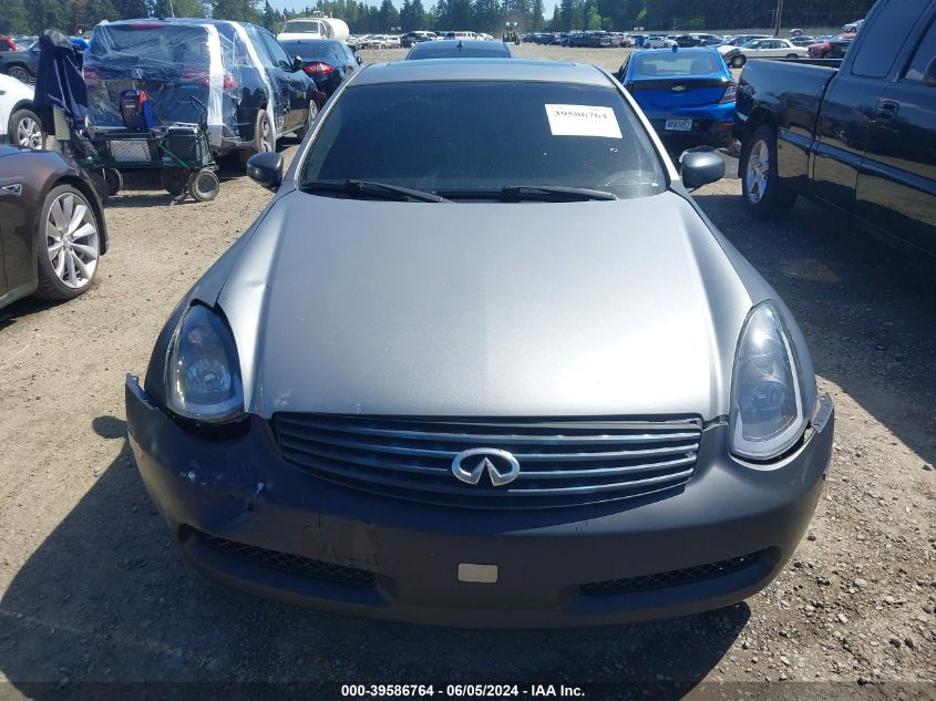 2003 Infiniti G35 Base W/Leather VIN: JNKCV54E53M214592 Lot: 39586764