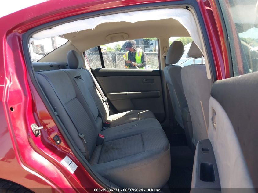 2008 Nissan Sentra 2.0 VIN: 3N1AB61E98L619922 Lot: 39586771