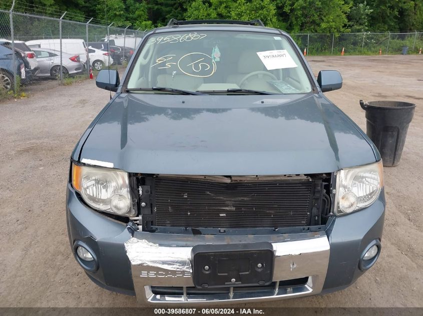 1FMCU0E77BKA47987 2011 Ford Escape Limited