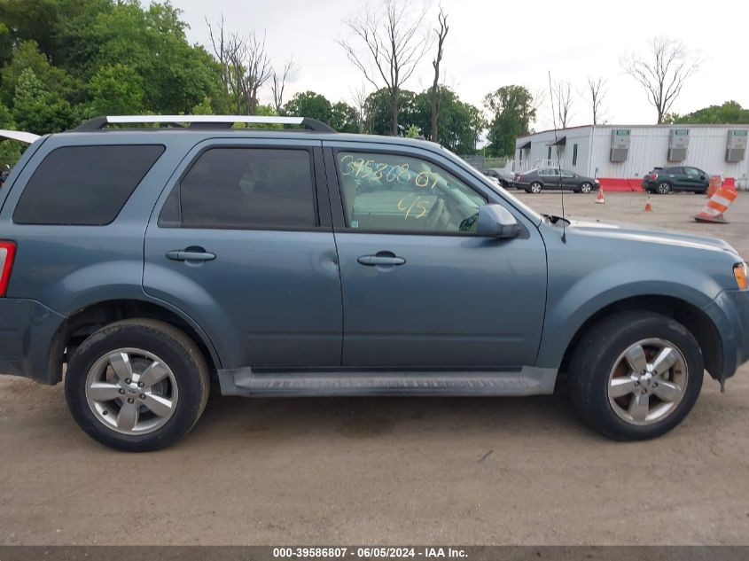 1FMCU0E77BKA47987 2011 Ford Escape Limited