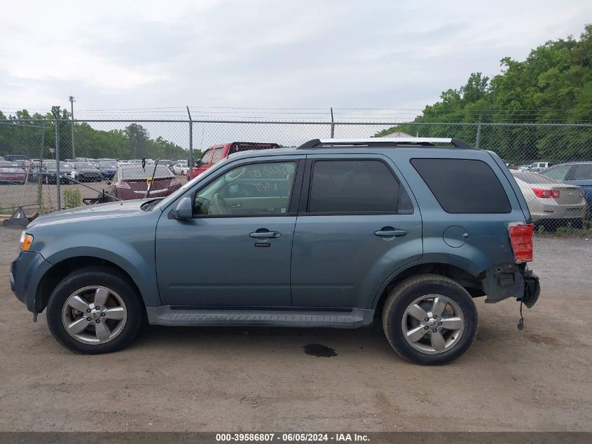 1FMCU0E77BKA47987 2011 Ford Escape Limited