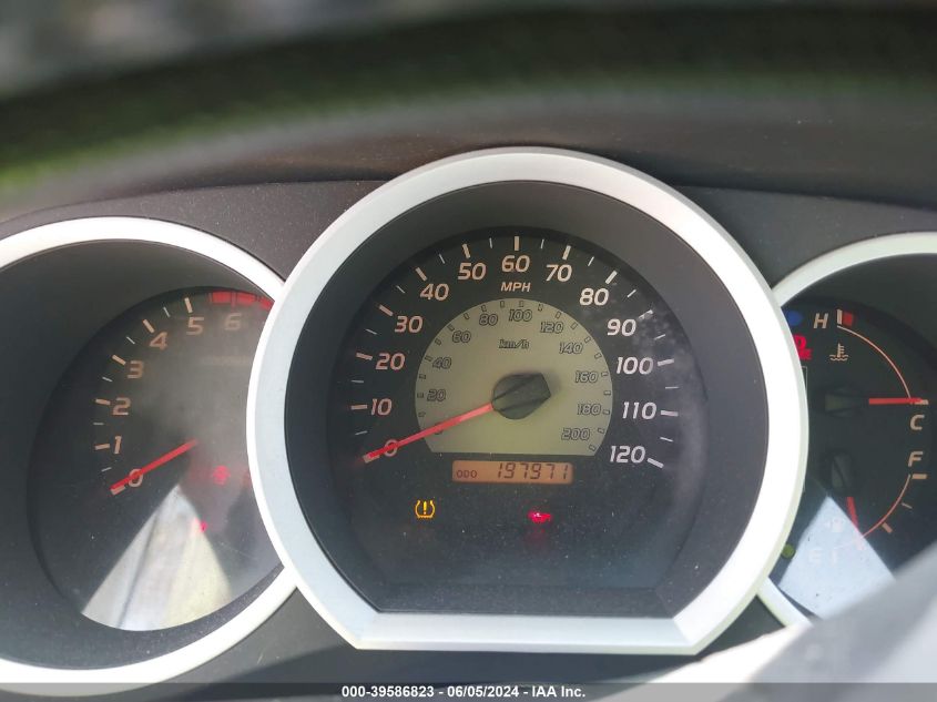 2007 Toyota Tacoma Prerunner V6 VIN: 5TEKU72N37Z456695 Lot: 39586823