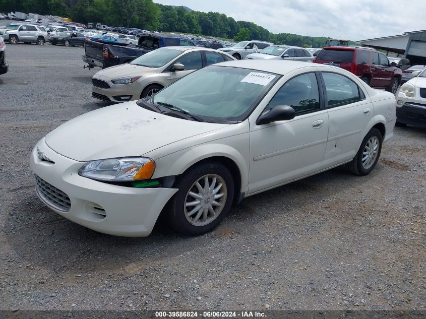 2002 Chrysler Sebring Lx/Lx Plus VIN: 1C3EL46X12N163422 Lot: 39586824