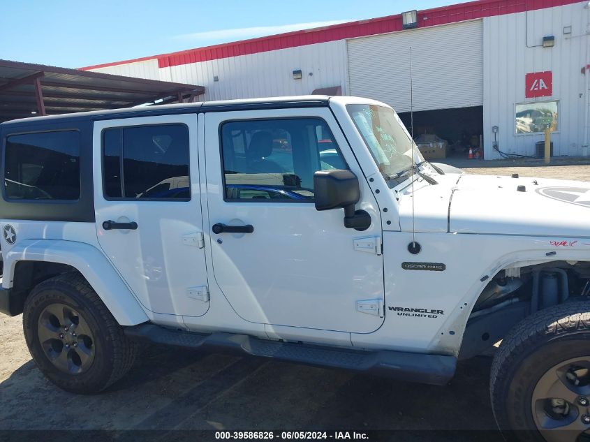 2017 Jeep Wrangler Unlimited Freedom 4X4 VIN: 1C4BJWDG1HL571796 Lot: 39586826