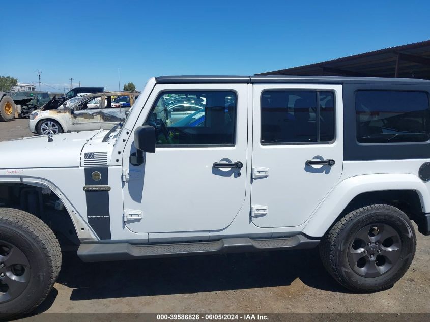 2017 Jeep Wrangler Unlimited Freedom 4X4 VIN: 1C4BJWDG1HL571796 Lot: 39586826