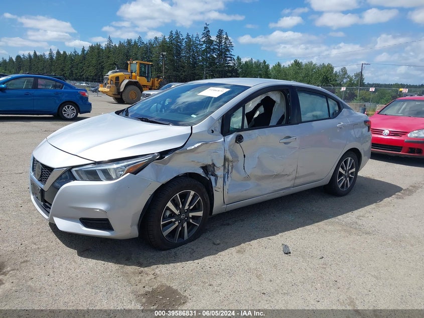 2021 NISSAN VERSA SV - 3N1CN8EV9ML868706