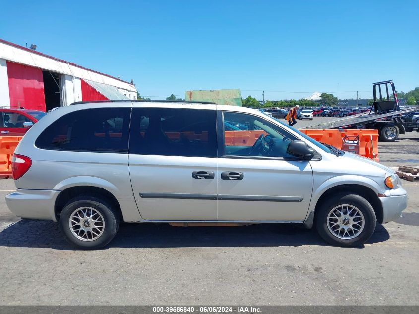 2006 Dodge Grand Caravan Se VIN: 1D4GP24R86B658907 Lot: 39586840