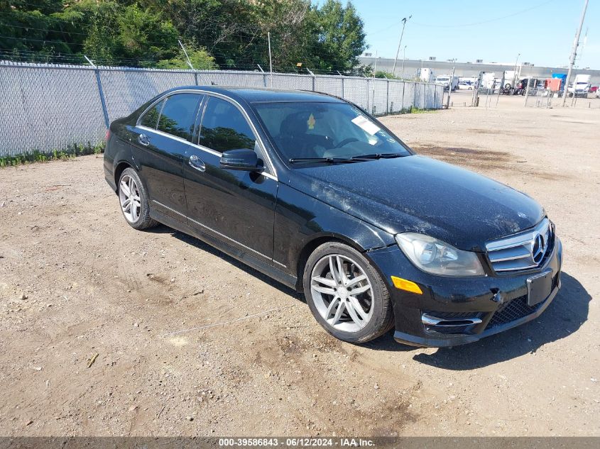 WDDGF8AB9DG075486 2013 Mercedes-Benz C 300 Luxury 4Matic/Sport 4Matic