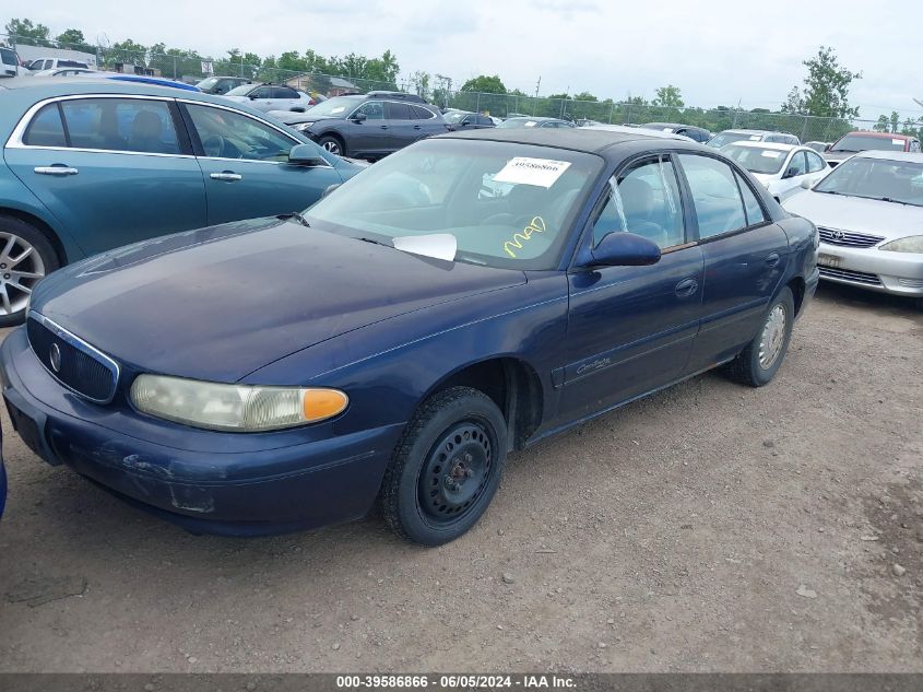 2000 Buick Century Custom VIN: 2G4WS52J4Y1200494 Lot: 39586866